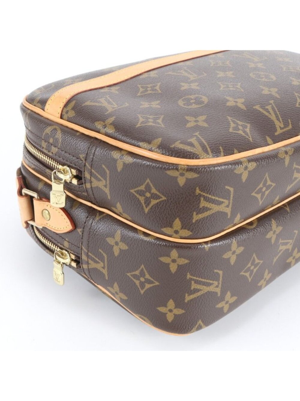 ★SOLD★ Louis Vuitton Monogram Reporter PM Leather Shoulder Bag Crossbody Rbe - Picture 5 of 9